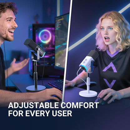FIFINE AM8 RGB Gaming Mic | USB/XLR