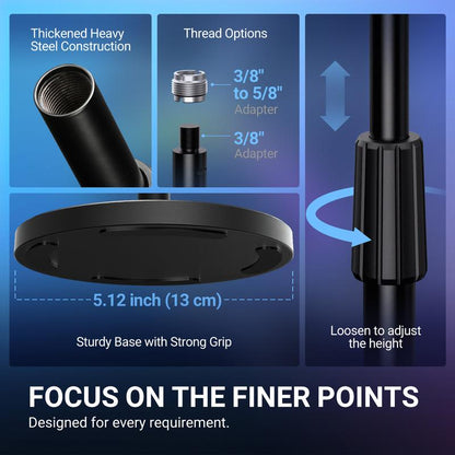 FIFINE AM8 RGB Gaming Mic | USB/XLR