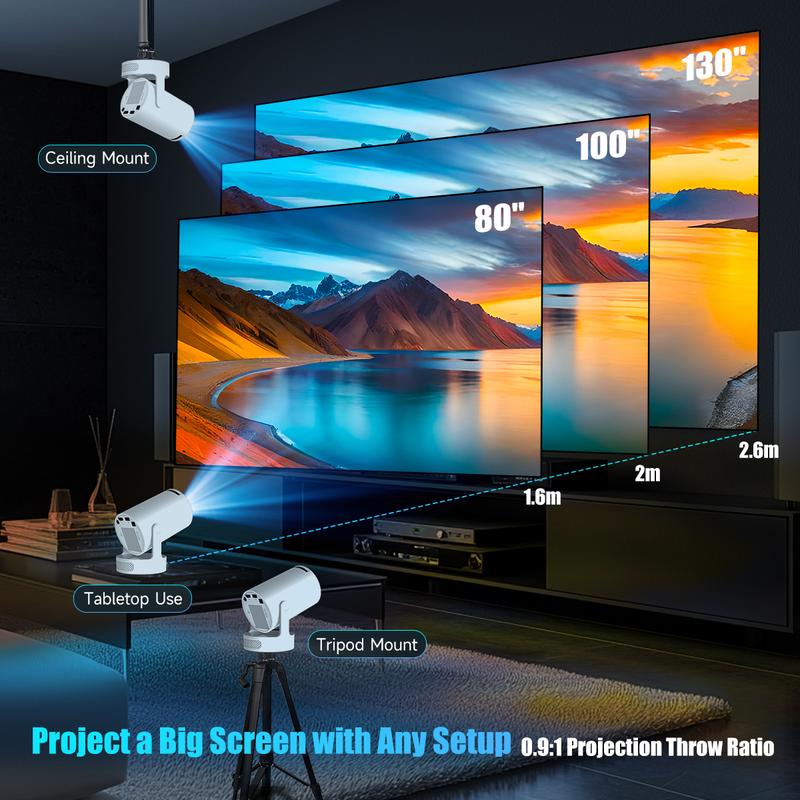 Magcubic HY300Pro+ Mini Smart Projector