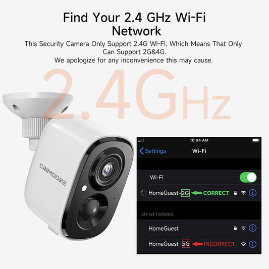 2026 Big Sale 🔥 2.5K Magnetic Wireless Security Camera | Indoor & Outdoor | Night Vision