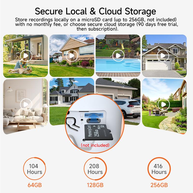 2026 Big Sale 🔥 2.5K Magnetic Wireless Security Camera | Indoor & Outdoor | Night Vision