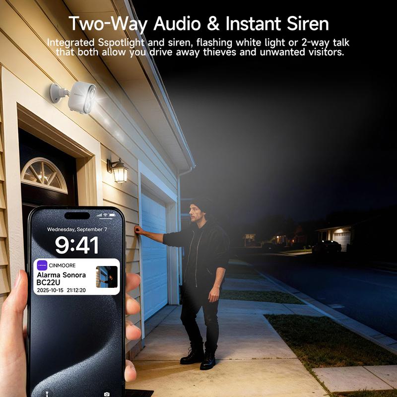 2026 Big Sale 🔥 2.5K Magnetic Wireless Security Camera | Indoor & Outdoor | Night Vision